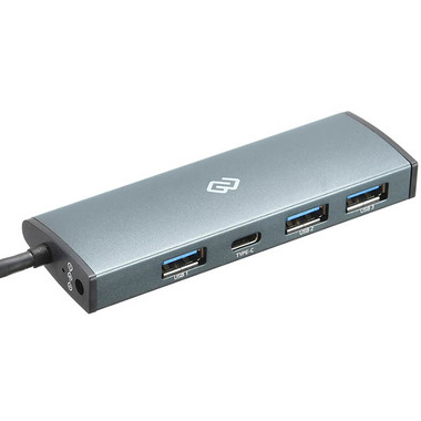 Хаб USB Digma 3 Ports USB 3.0 Grey HUB-3U3.0C-UC-G 1088650