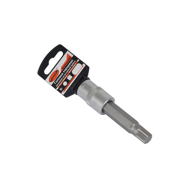 Головка со вставкой SPLINE M10 , 1/2", L=100 мм Professional АвтоDело 39200