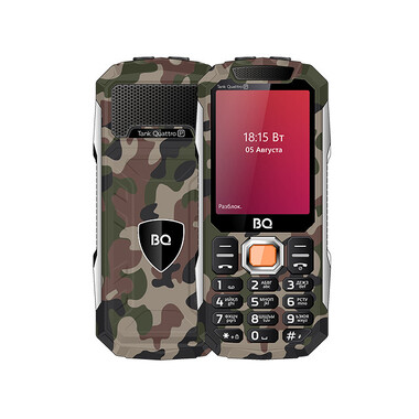 Мобильный телефон BQ 2817 Tank Quattro Power Camouflage