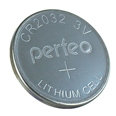 Батарейка Perfeo CR2032/1BL Lithium Cell (1 штука) PF CR2032/1BL