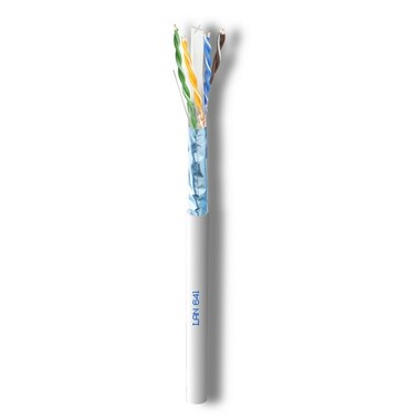 Кабель (витая пара) FTP (экран) 4PR AWG23/1 CAT6 200м CAVEL LAN 641 NE