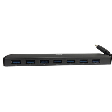 Хаб USB Digma 7 Ports USB 3.0 Grey HUB-7U3.0-UC-G 1088655