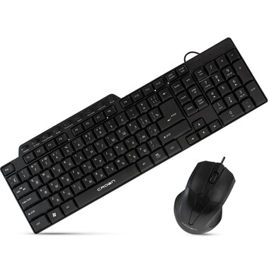 Набор  клавиатура+мышь Crown CMMK-520B CROWN MICRO