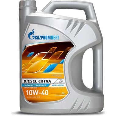 Моторное масло Gazpromneft DIESEL EXTRA 10W-40 Полусинтетическое 5 л 2389901352