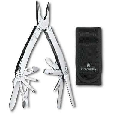 Мультитул Victorinox SwissTool Spirit MX, 24 функций,  серебристый 3.0224.MN