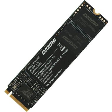 SSD накопитель Digma Meta G2 DGSM4001TG23T 1ТБ, M.2 2280, PCIe 4.0 x4, NVMe, M.2, rtl 1774847