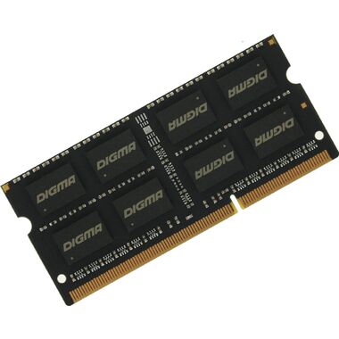 Оперативная память Digma DGMAS31600008D DDR3L -  8ГБ 1600МГц, для ноутбуков (SO-DIMM),  Ret 1784244