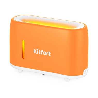 Увлажнитель-ароматизатор воздуха бело-оранжевый Kitfort КТ-2887-2