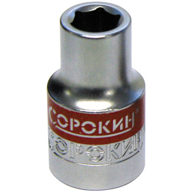 Головка 1/2", 7/16" шестигранная СОРОКИН 1.863