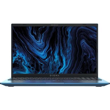 Ноутбук Digma Pro Sprint M, 15.6",  IPS, Intel Core i7 1165G7 2.8ГГц, 4-ядерный, 16ГБ LPDDR4, 512ГБ SSD,  Intel Iris Xe graphics , Windows 11 Professional, синий DN15P7-ADXW03 1885155