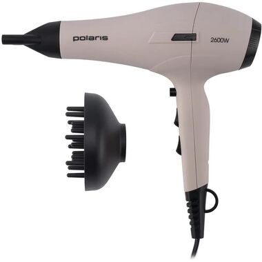 Фен Polaris PHD 2600AСi Salon Hair розовый пепел