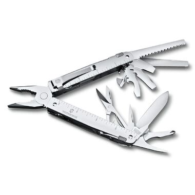 Мультитул Victorinox SwissTool MX Clip, 26 функций,  серебристый 3.0327.MKB1