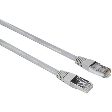 Кабель сетевой HAMA H-200916,  RJ-45 (f) (прямой) -  RJ-45 (m) (прямой),  3м,  серый 00200916