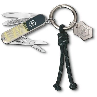 Складной нож Victorinox Classic SD New York Style, функций: 7, 58мм, зеленый , коробка подарочная 0.6223.E223