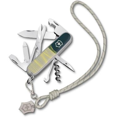 Складной нож Victorinox Companion New York Style, функций: 16, 91мм, зеленый , коробка подарочная 1.3909.E223