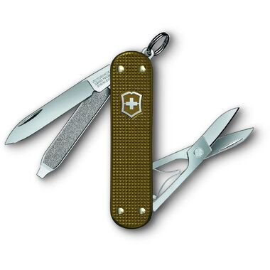 Складной нож Victorinox Classic SD Alox L E 2024, функций: 5, 58мм, коричневый, коробка подарочная 0.6221.L24