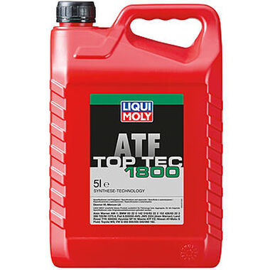 НС-синтетическое трансмиссионное масло для АКПП LIQUI MOLY Top Tec ATF 1800 5л 20662