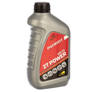 Масло минеральное POWER ACTIVE 2T (0.946 л) для 2-х тактных двигателей PATRIOT 850030597