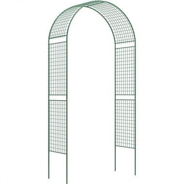 Садовая разборная арка Россия Сетка широкая 2,5х0,5х1,2м  69124