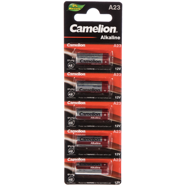 Батарейка Camelion LR23A BL-5 Mercury Free A23-BP5 12В 12828