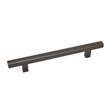 Мебельная ручка JET 196 м.ц. 256 мм алюминий, черный никель RQ196A.256NP99