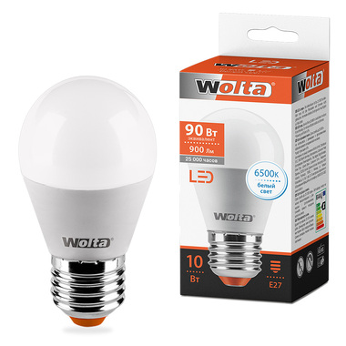 Лампа WOLTA LED 25W45GL10E27