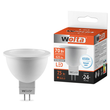 Лампа WOLTA LED 25WMR16-220-7.5GU5.3