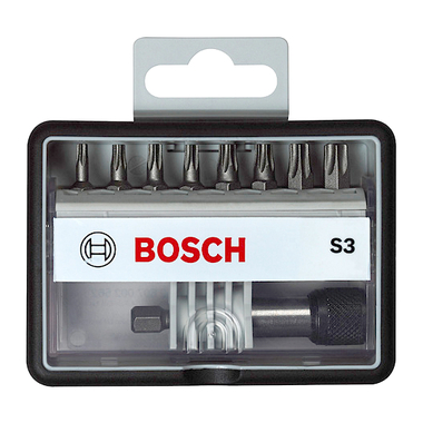 Набор бит (8 шт) Robust Line S3 XH Bosch 2607002562