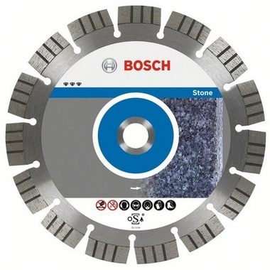 Диск алмазный отрезной Best for Stone (115х22.2 мм) для УШМ Bosch 2608602641