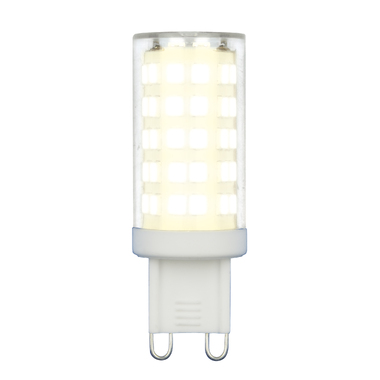 Светодиодная лампа Uniel LED-JCD-9W/3000K/G9/CL GLZ09TR прозрачная UL-00006488