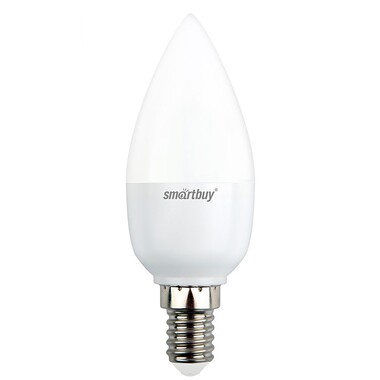 Светодиодная лампа Smartbuy LED C37-05W/4000/E14 SBL-C37-05-40K-E14
