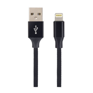 Кабель для iPhone PERFEO USB - 8 PIN Lightning черный длина 2 м. бокс I4317