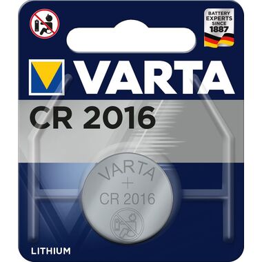 Элемент питания Varta ELECTRONICS CR 2016 6016101401