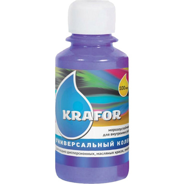 Универсальный колер Krafor №20 фиолетовый 0.1 л 6 шт. 32168