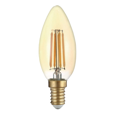 Светодиодная лампа THOMSON LED FILAMENT CANDLE 7W 695Lm E14 2400K GOLD TH-B2114