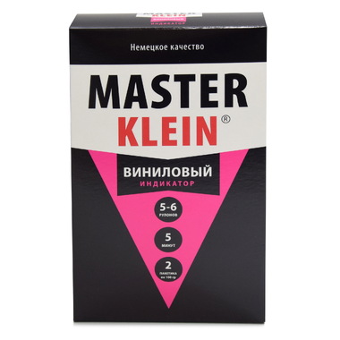 Обойный виниловый клей Master Klein индикатор 200гр жест.пачка 11603221
