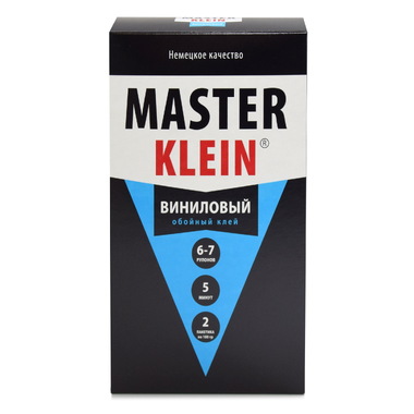 Обойный виниловый клей Master Klein 200гр жест.пачка 11603220