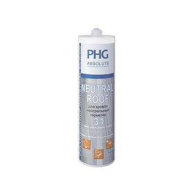 Силиконовый герметик PHG Absolute Neutral Roof черный 280 ml 448747