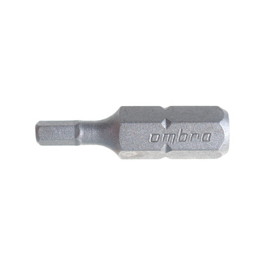 Вставка-бита 1/4"DR шестигранная, H3, 25 мм Ombra 514230