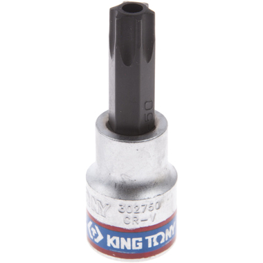 Насадка торцевая TORX с отверстием (T50Н; 50 мм; 3/8DR) KING TONY 302750