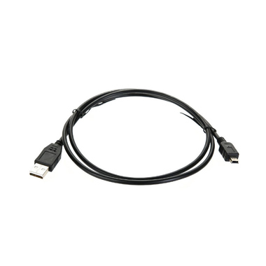 Кабель Telecom USB 2.0 A--mini-B 5P, 1м, черный TC6911BK-1.0M