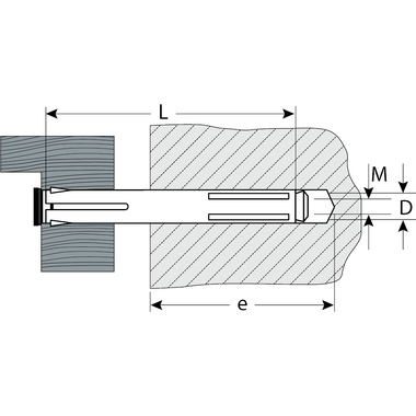 Рамный анкер с полусферической головкой Зубр Pz 10x202 мм ТФ6 2 шт. 4-302236-10-202