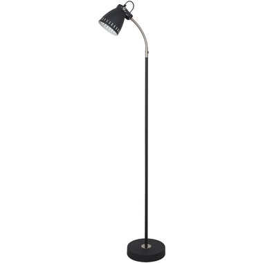 Напольный светильник Camelion KD-428F С02 чёрный, New York, E27, 40Вт, 230В, металл 13049
