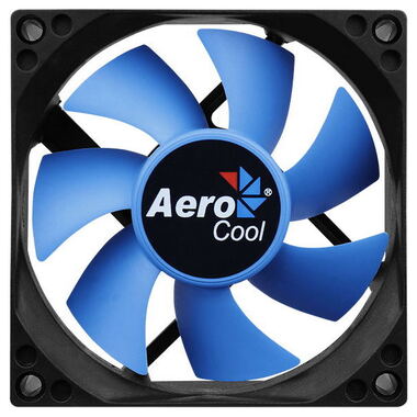 Вентилятор для корпуса Aerocool Motion 8 Plus 80x80mm 3-pin+4-pin(Molex)25dB 90gr Ret (4710700950784) MOTION 8 PLUS 80