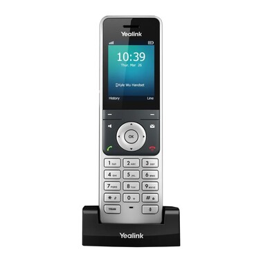 Дополнительная трубка Yealink W56H, DECT, для W52P/W53P/W60P/W60B/CP930W-Base/W80B (W56H)