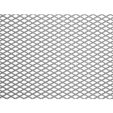 Облицовка радиатора DolleX алюминий, 120 х 30 см, серебро, ячейки 10 х 5,5мм DKS-135