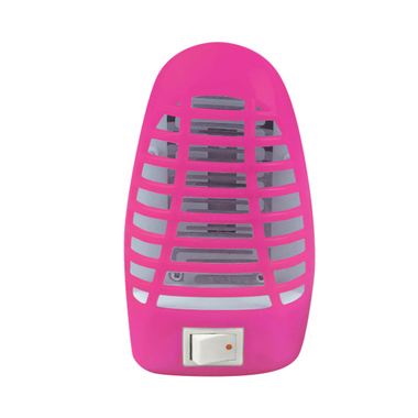 Москитный светодиодный ночник с выключателем IN HOME NLM 01-MP розовый, 230В 4690612029160