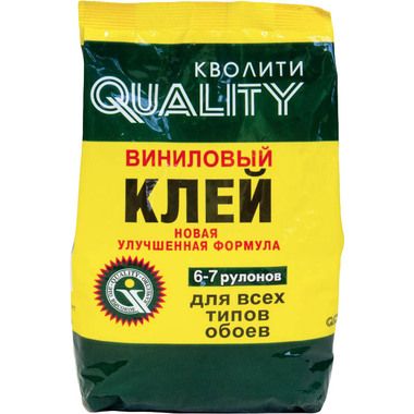 Обойный клей Quality Специальный Виниловый 200 г 30 пакет 2826 QUALITIY