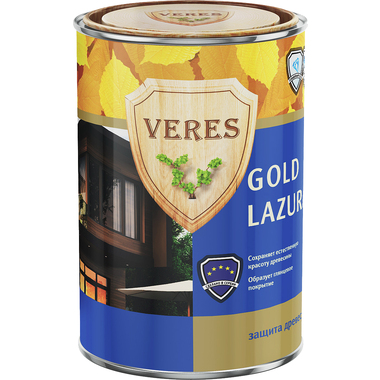 Пропитка Veres Gold Lazura №1 бесцветный 0.9 л 1/6 42708