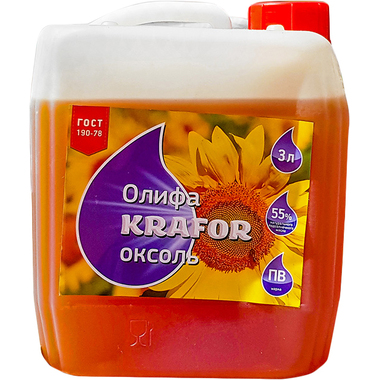 Олифа Krafor Оксоль 3 л 1 29970